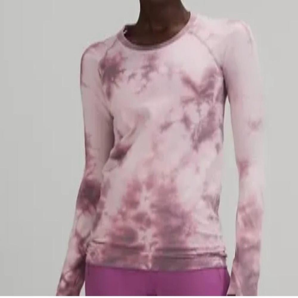 Lululemon Swiftly Tech 2.0 ~ 8 ~ Marble Dye Vintage Plum